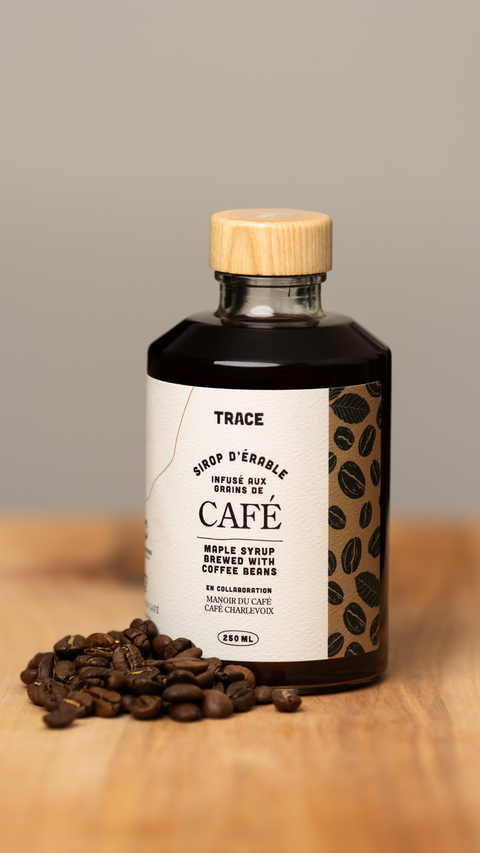 Sirop d'érable au café