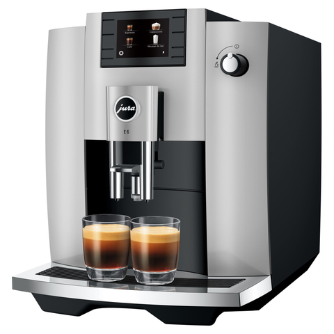 Machine à café automatique E6 acier inoxydable – JURA 