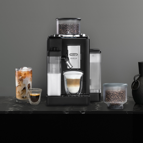 Machine à café automatique Rivelia Noire Onyx - De'Longhi De'Longhi