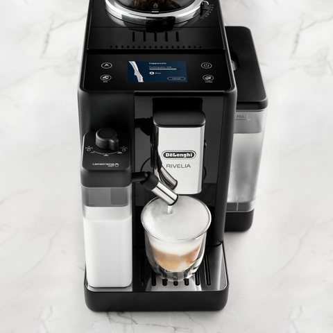 Machine à café automatique Rivelia Noire Onyx - De'Longhi De'Longhi