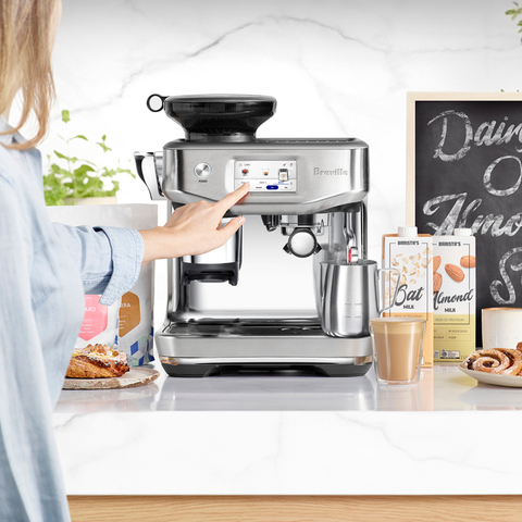 Machine à café automatique Barista Touch™ Impress acier inoxydable brossé – Breville