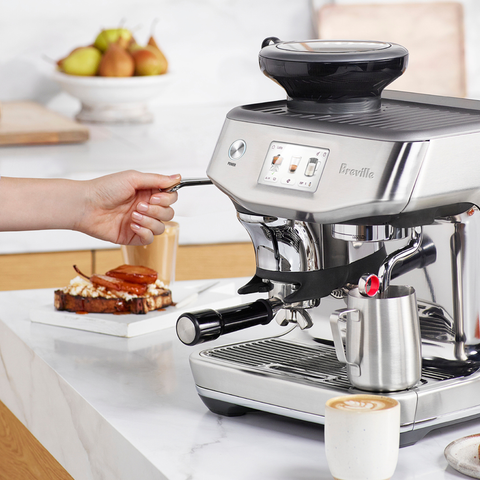 Machine à café automatique Barista Touch™ Impress acier inoxydable brossé – Breville