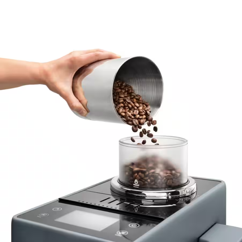 Machine à café automatique Rivelia grise pierre - De'Longhi