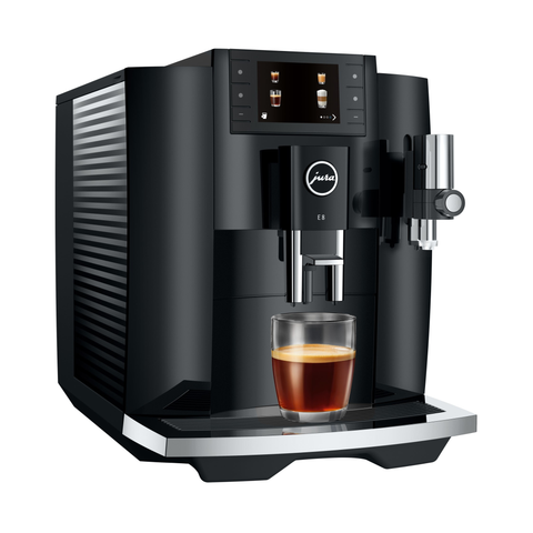Machine à café automatique E8 Piano Black (nouvelle génération) - JURA