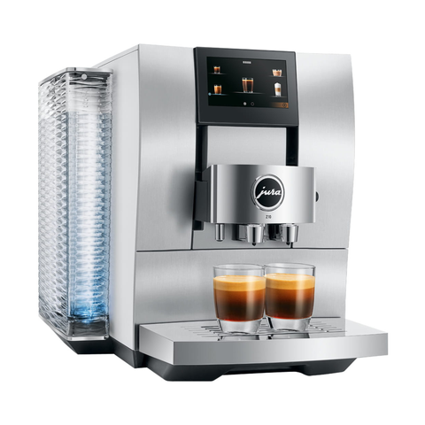 Machine à café automatique Z10 Aluminium blanche - JURA