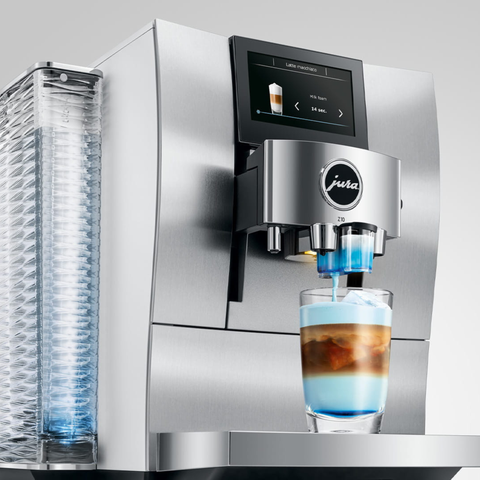 Machine à café automatique Z10 Aluminium blanche - JURA